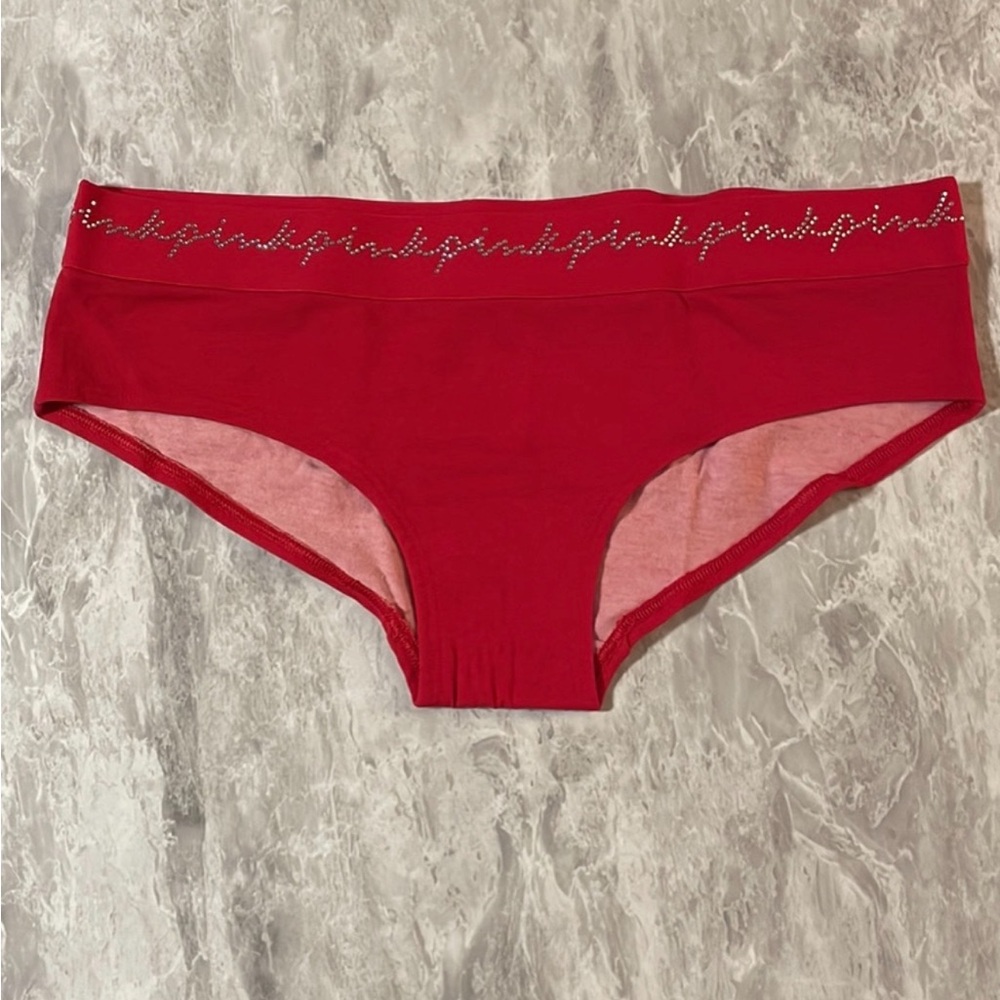 New Victorias Secretβ Pink Panty Hipster Large